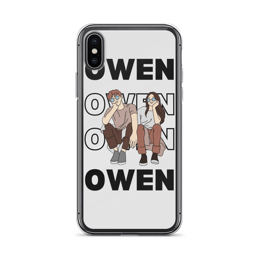 Personalized OWEN Clear Phone Case