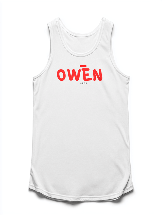 Personalized OWEN Bold Statement Tank Top