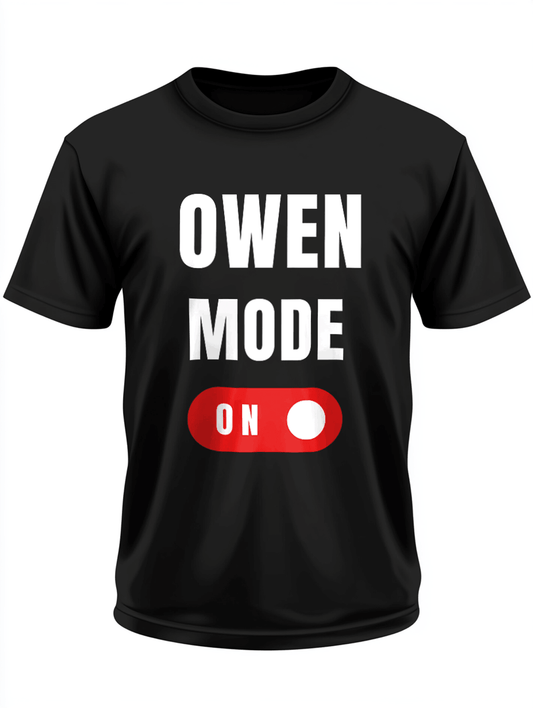 Personalized OWEN Mode T-Shirt