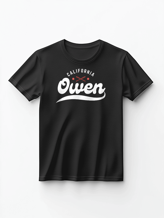 Personalized OWEN California Style T-Shirt