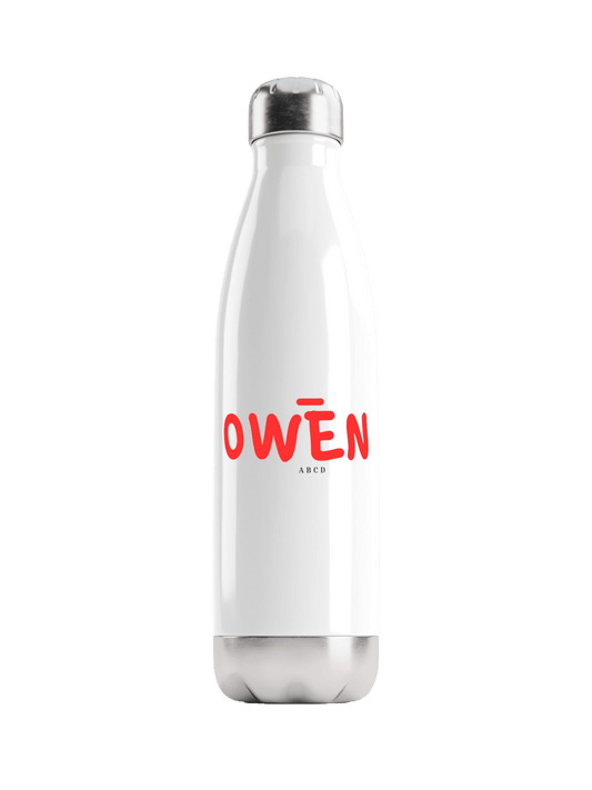 Personalized OWEN Stainless Steel Water Bottle