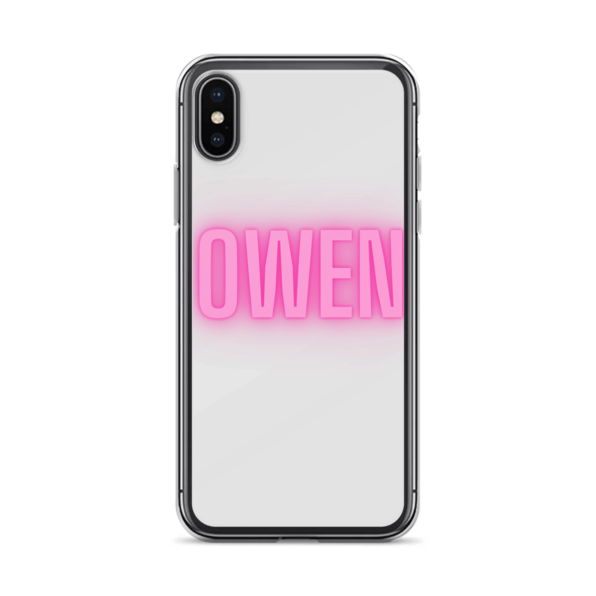 Personalized OWEN Neon-Pink Phone Case