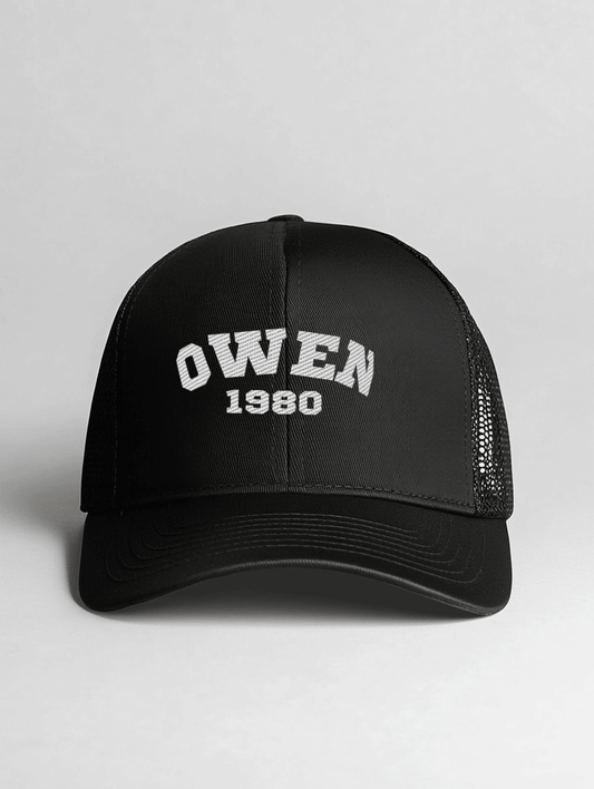 Personalized OWEN Trucker Hat