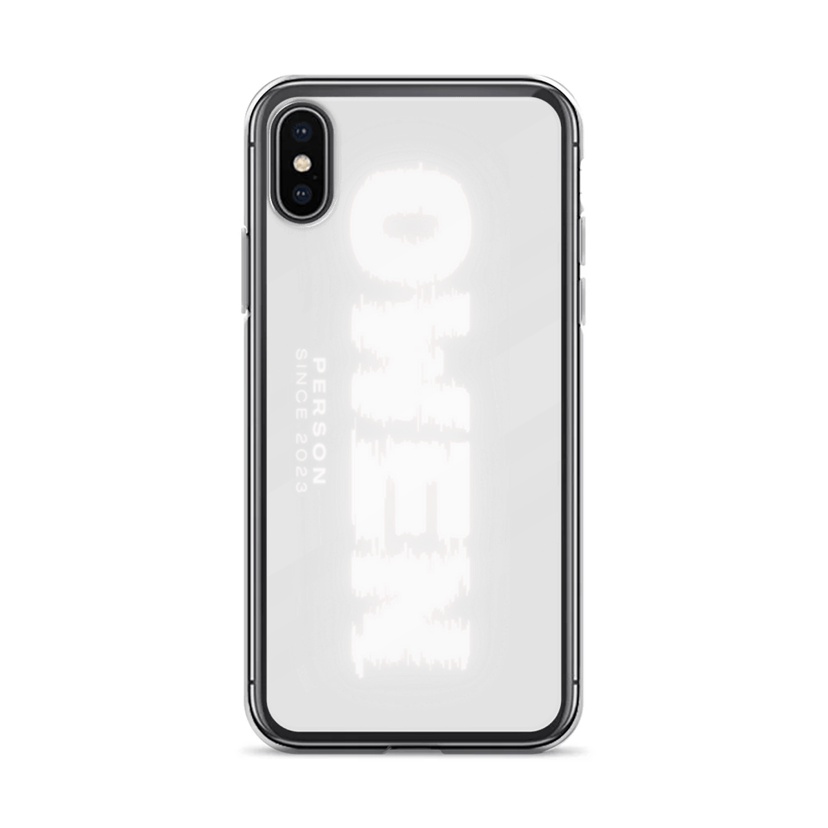 Personalized OWEN Neon Glitch Phone Case