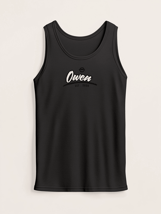Personalized OWEN Vintage Tank Top