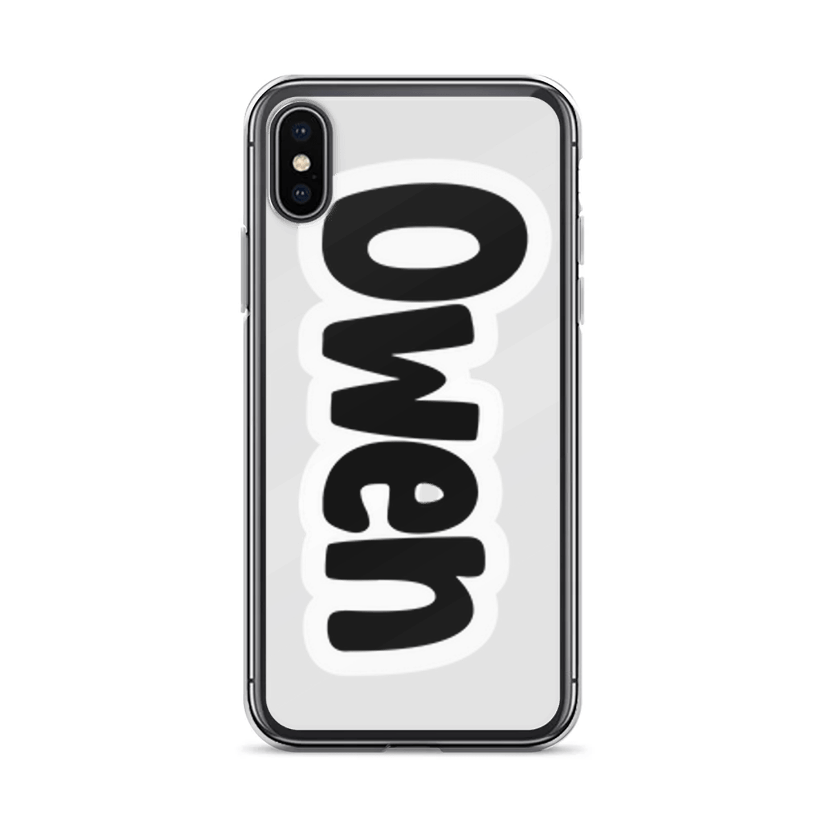 Personalized OWEN Clear Phone Case