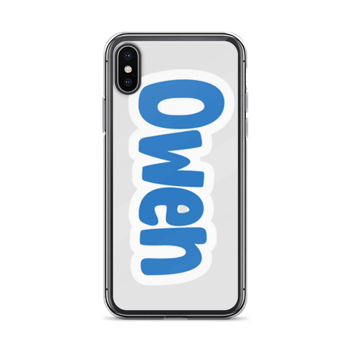 Personalized OWEN Clear Phone Case
