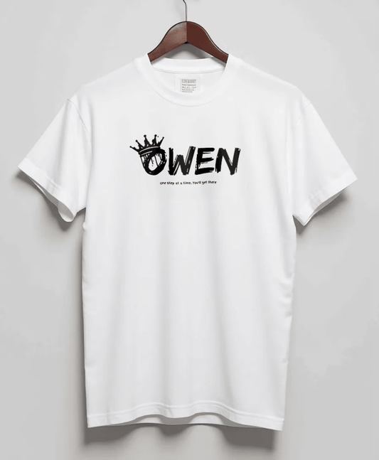 Personalized OWEN Bold Statement Tee