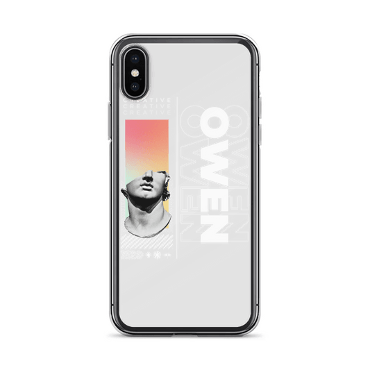 Personalized OWEN Clear Phone Case