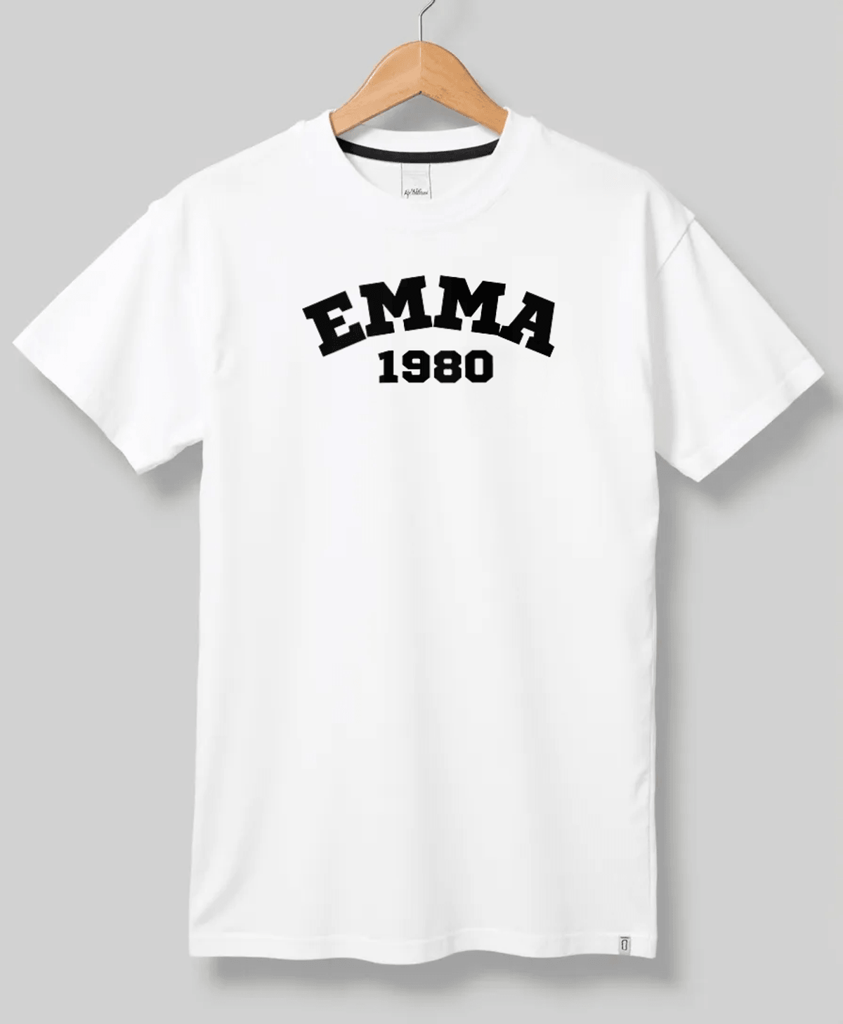 Personalized EMMA Collegiate T-Shirt