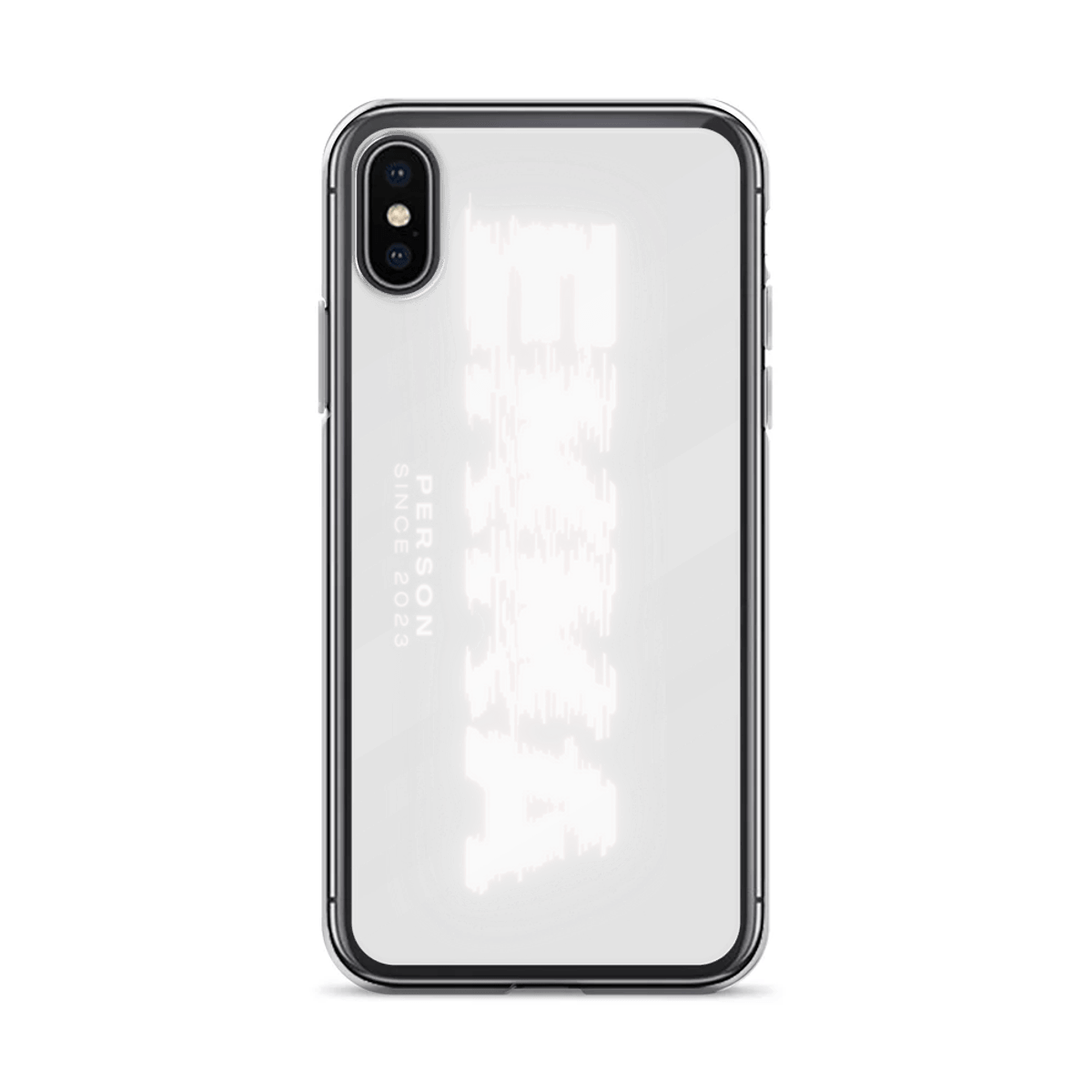 Personalized EMMA Neon Glitch Phone Case