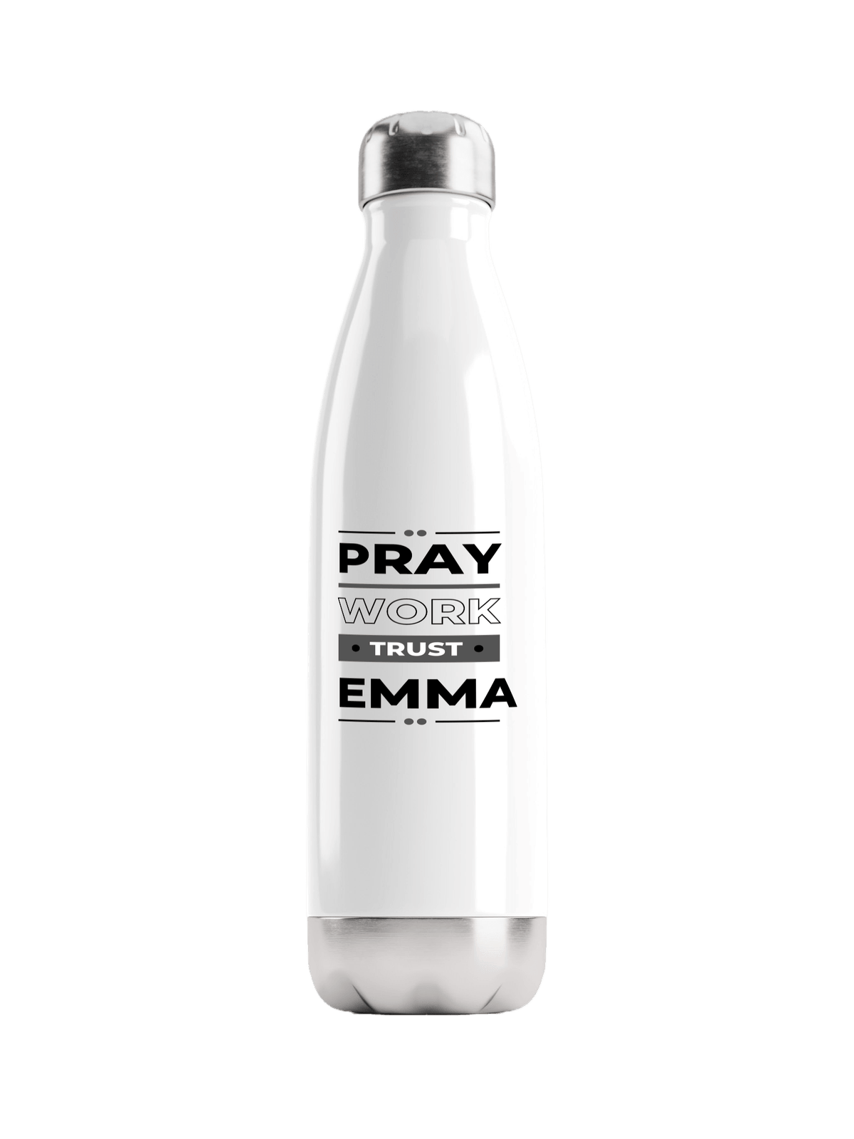 Personalized EMMA Motivational Water Bottle