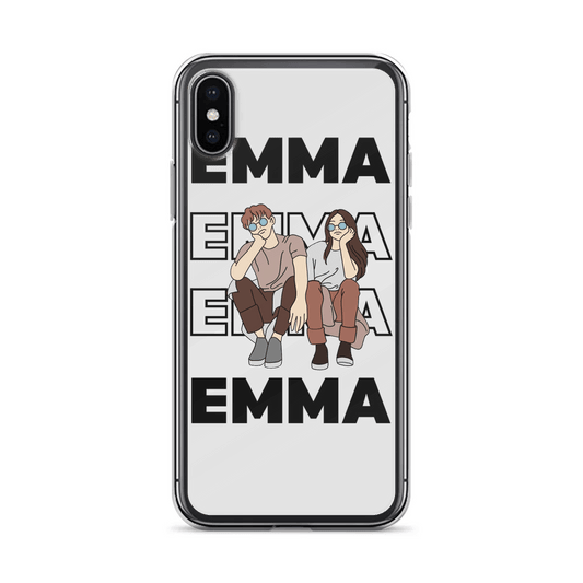 Personalized EMMA Clear Phone Case