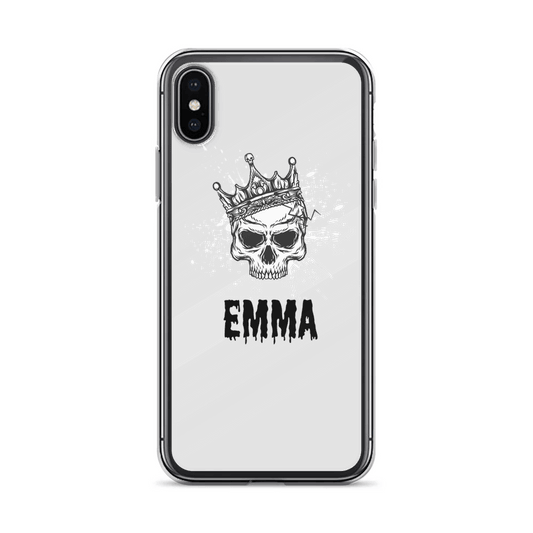 Personalized EMMA Skull Phone Case