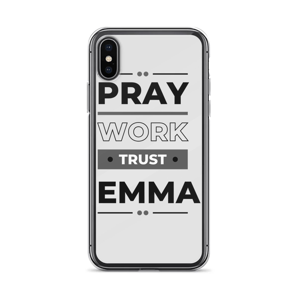Personalized EMMA Phone Case with Bold Typography