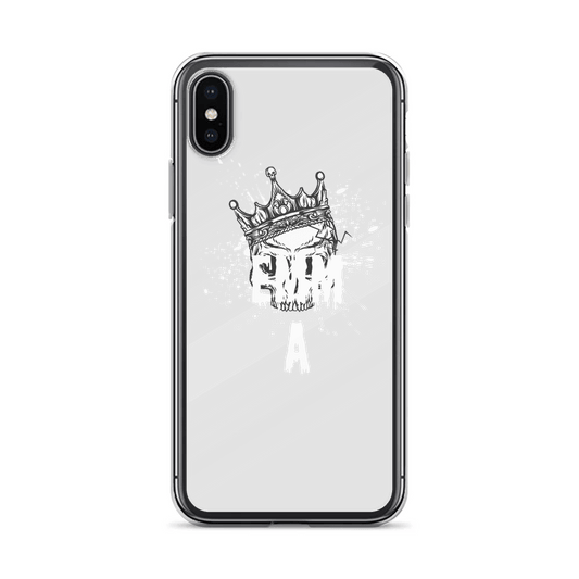 Personalized EMMA Crowned Skull Phone Case