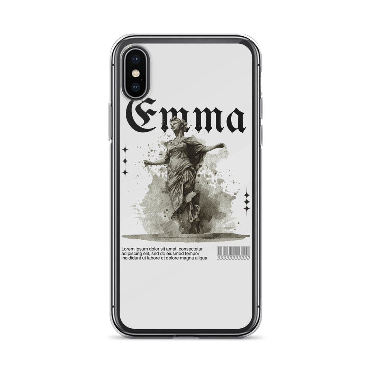 Personalized EMMA Classical Statue Phone Case