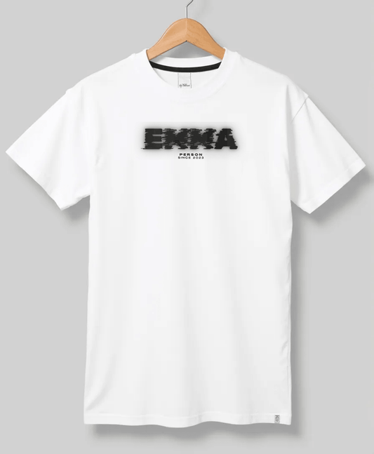 Personalized EMMA Glitch-Style T-Shirt