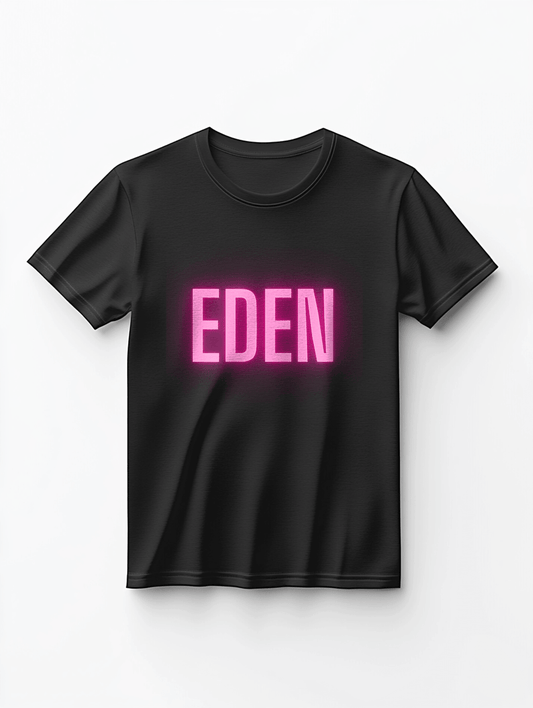 Personalized EDEN Neon-Pink T-Shirt
