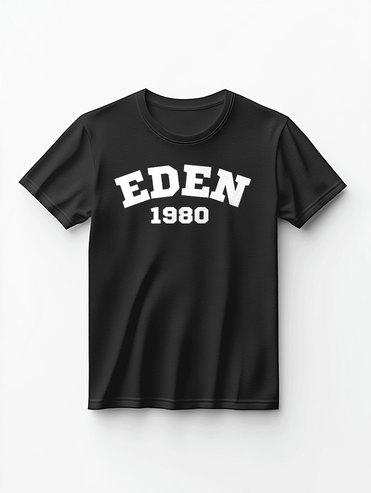 Personalized EDEN Classic Black T-Shirt