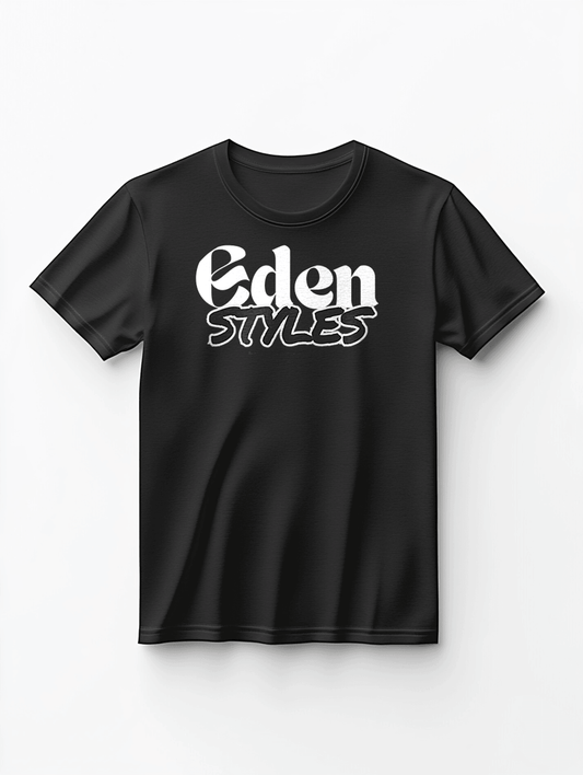 Personalized EDEN T-Shirt in Black and White