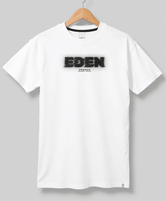 Personalized EDEN Glitch-Style T-Shirt