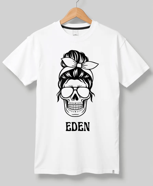 Personalized EDEN Skull T-Shirt