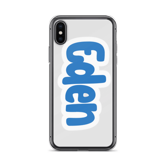 Personalized EDEN Clear Phone Case