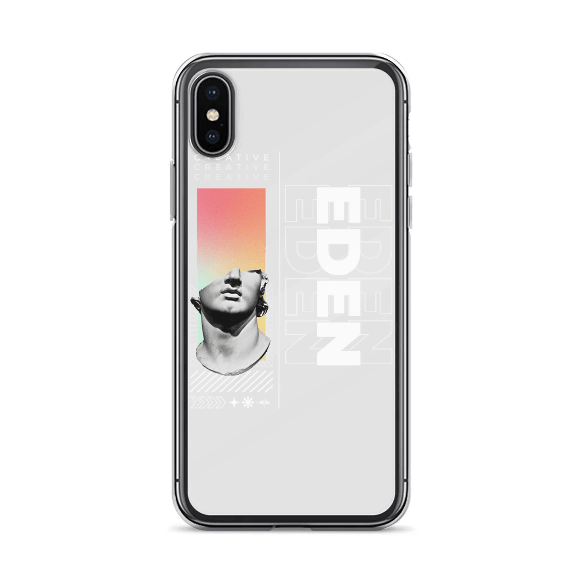 Personalized EDEN Clear Phone Case