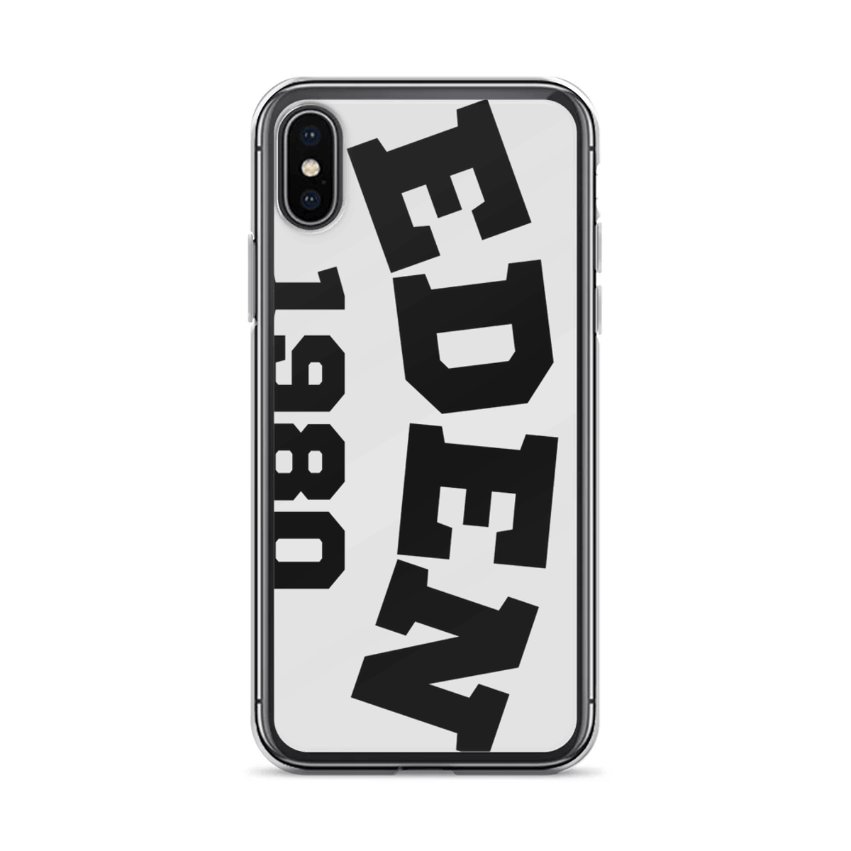Personalized EDEN Clear Phone Case