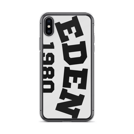 Personalized EDEN Clear Phone Case