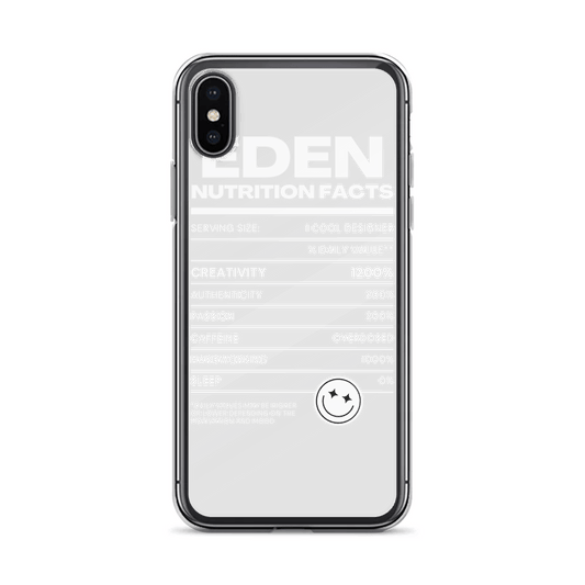 Personalized EDEN Nutrition Facts Phone Case