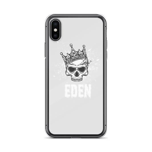 Personalized EDEN Crowned Skull Phone Case