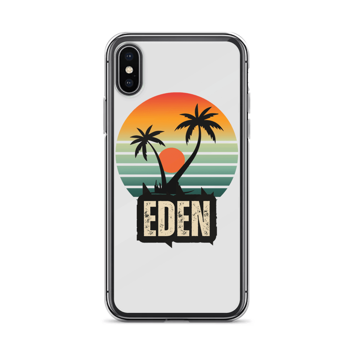 Personalized EDEN Retro Sunset Phone Case