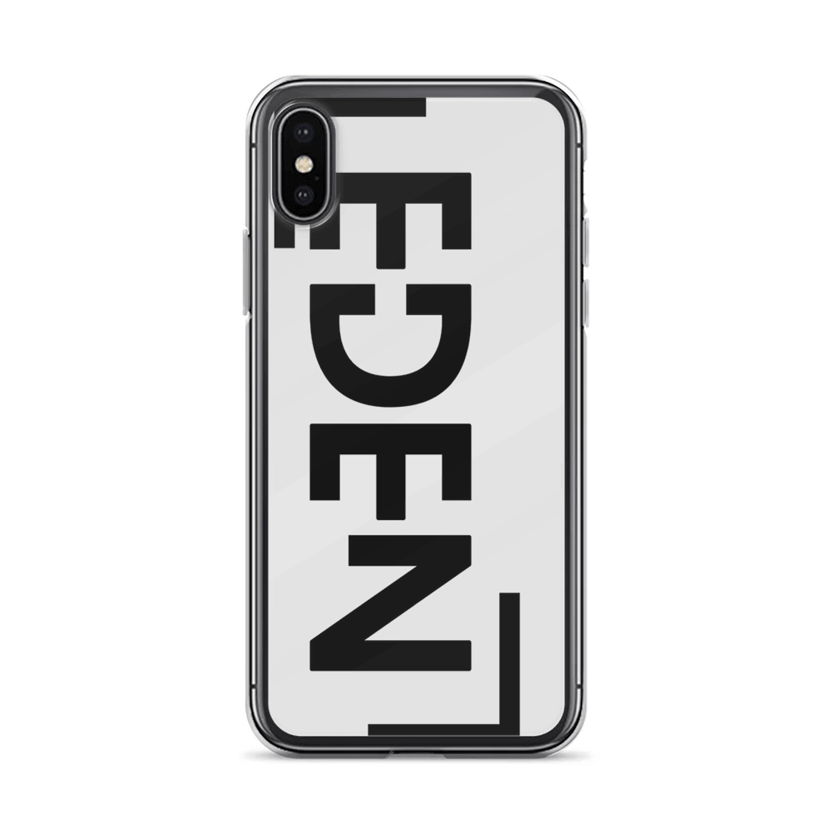 Personalized EDEN Clear Phone Case