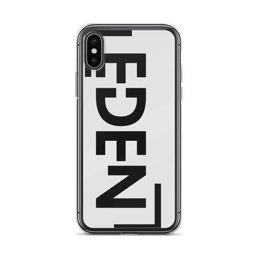 Personalized EDEN Clear Phone Case