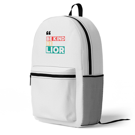 Personalized LIOR Be Kind Backpack