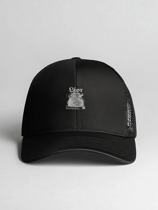 Personalized LIOR Black Trucker Hat