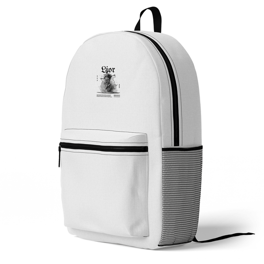 Personalized LIOR Backpack with Unique Monochrome Design