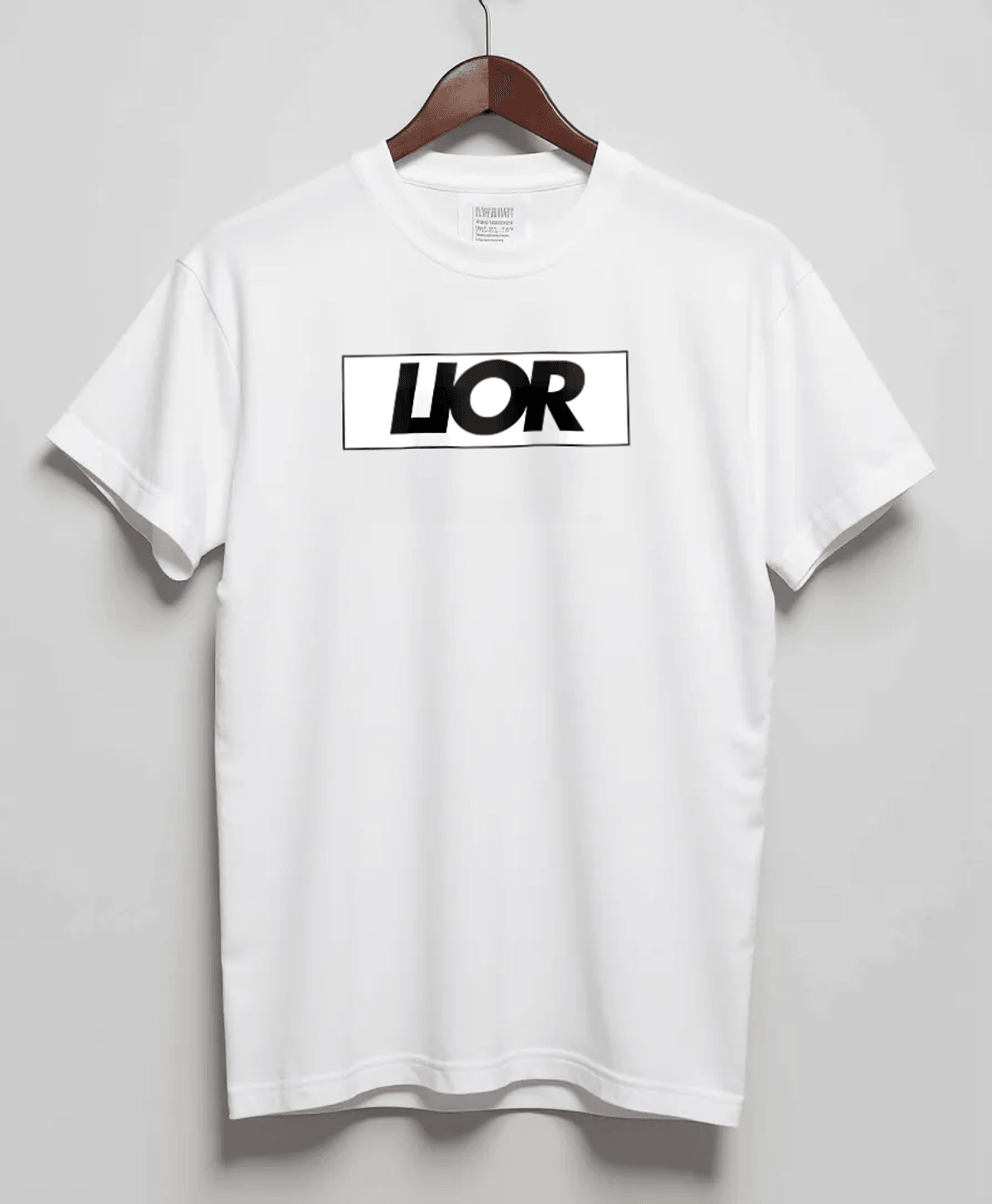 Personalized LIOR Bold Lettering T-Shirt